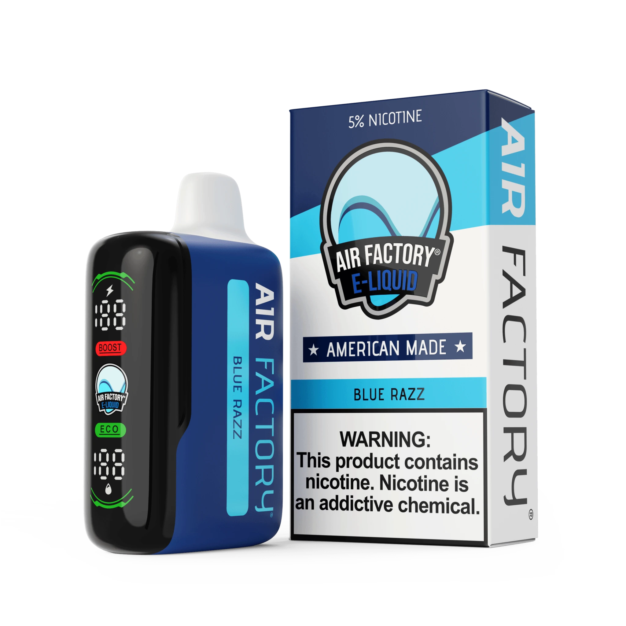 Air Factory 20K Puff Disposable — Blue Razz