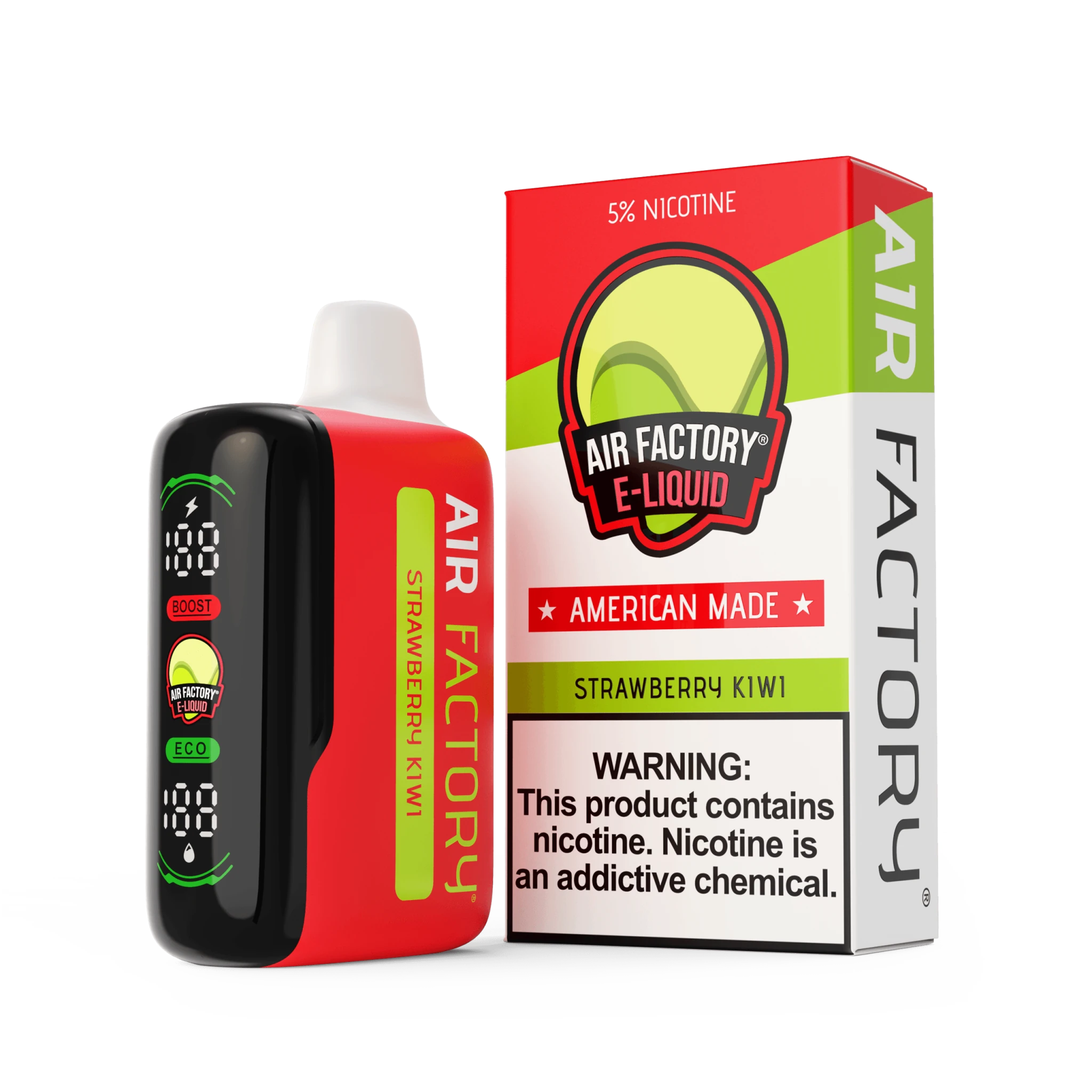 Air Factory 20K Puff Disposable — Strawberry Kiwi