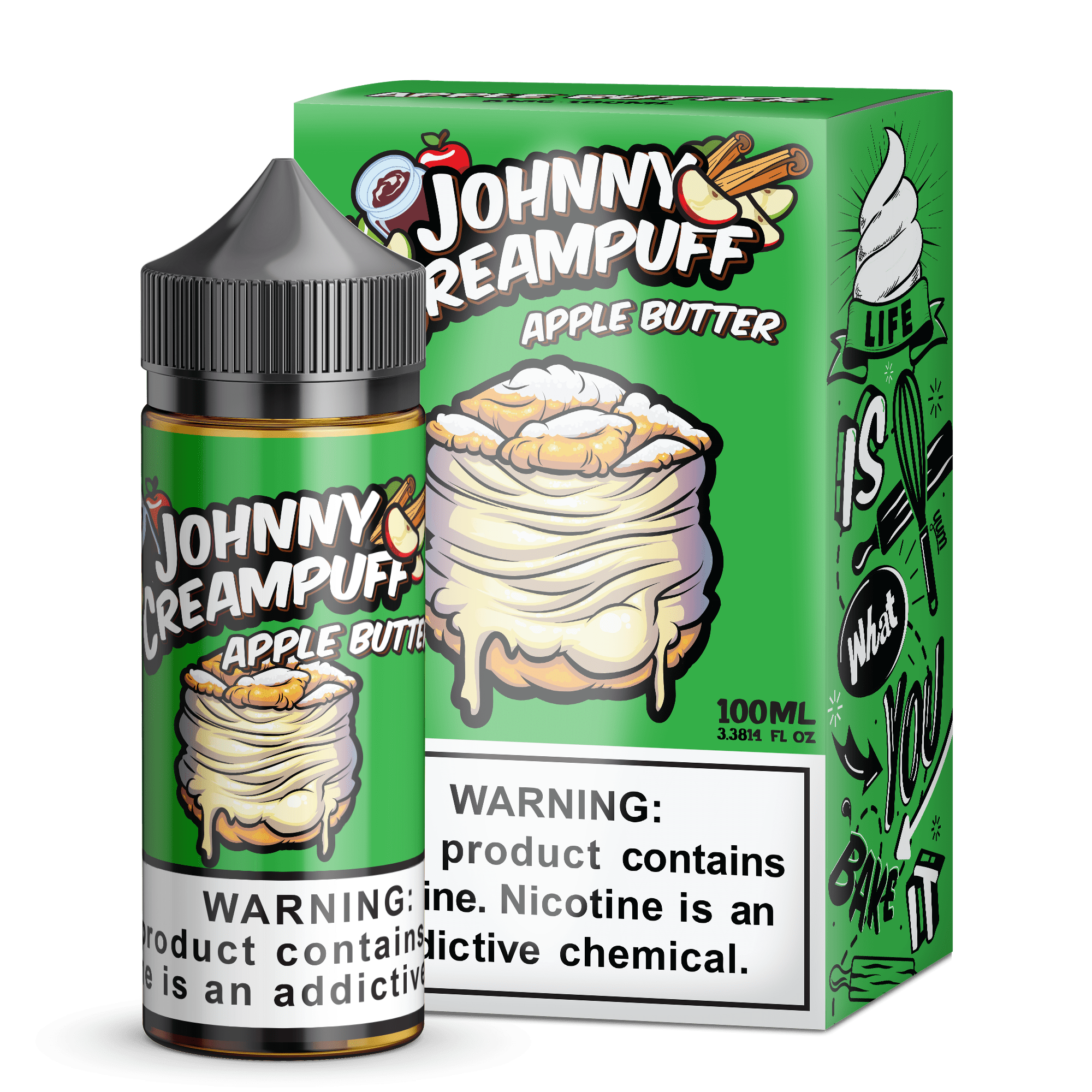 Johnny Creampuff - 100mL — Apple Butter