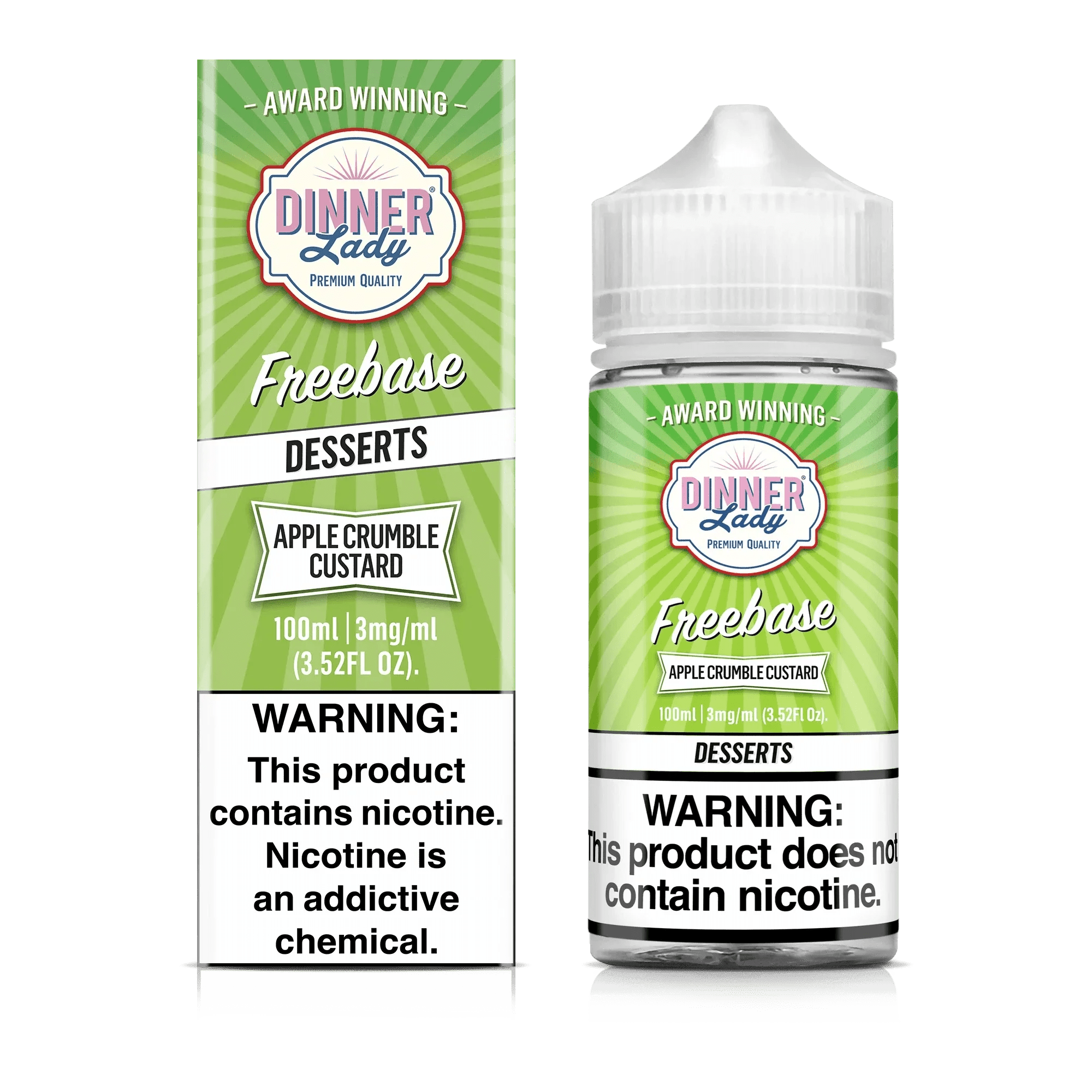 Dinner Lady - 100mL — Apple Crumble Custard