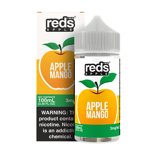 Red's Apple E-Juice by 7 Daze - 100mL — Apple Mango