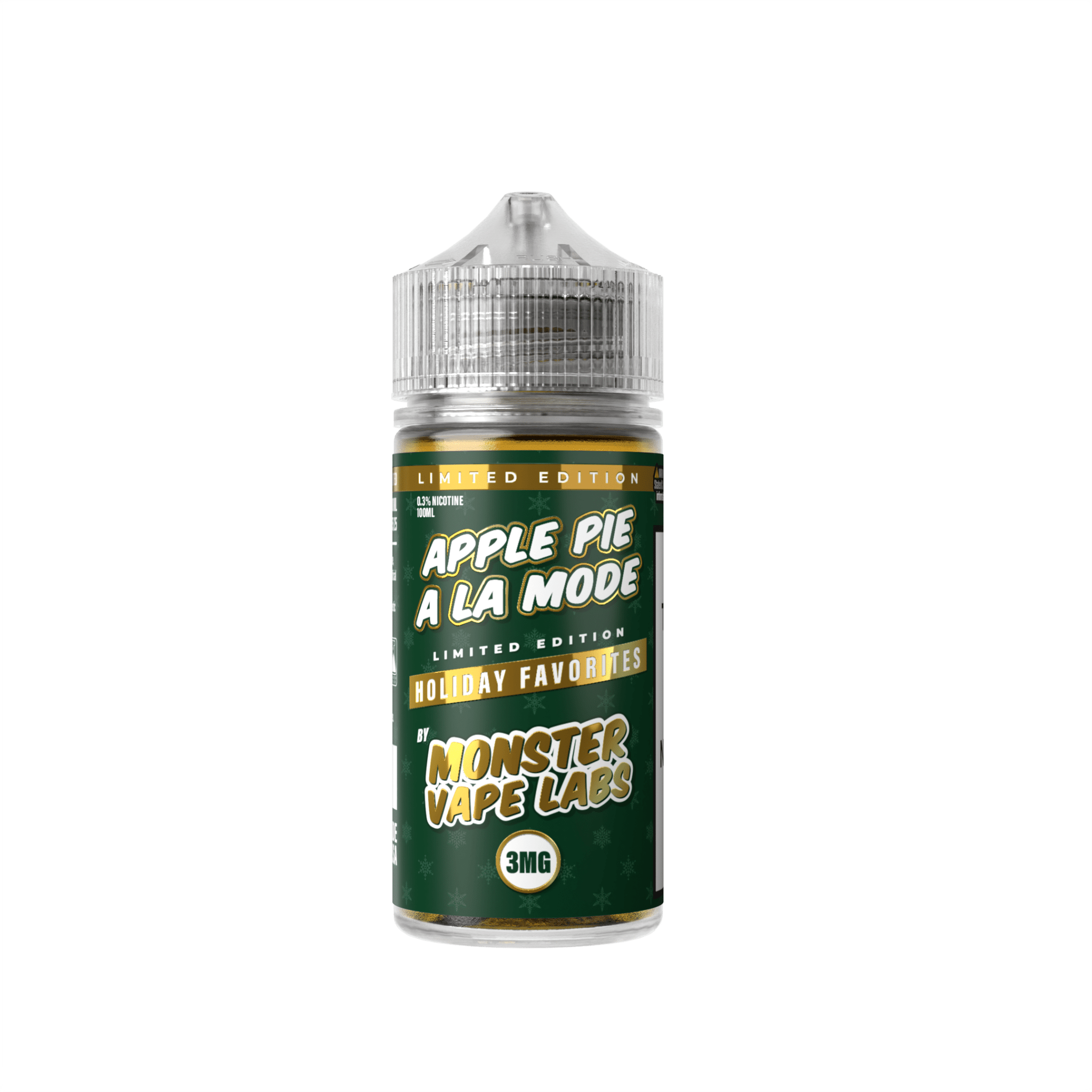 Monster Vape Labs - 100mL — Apple Pie A La Mode