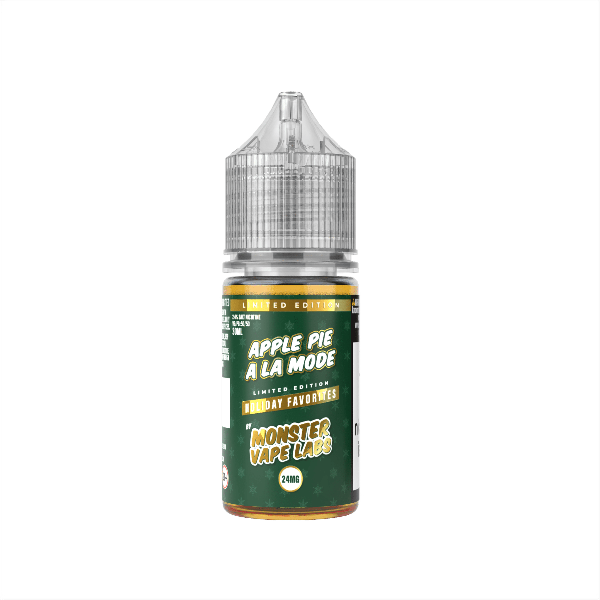 Monster Vape Labs Salt - 30mL — Apple Pie A La Mode