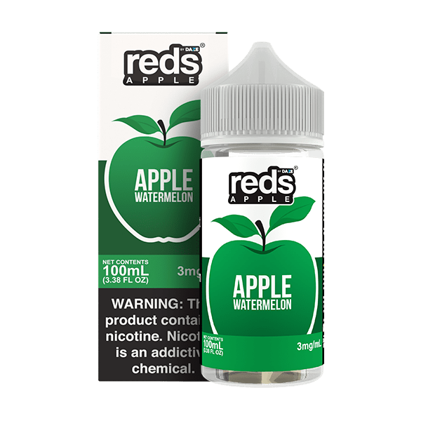 Red's Apple E-Juice by 7 Daze - 100mL — Apple Watermelon