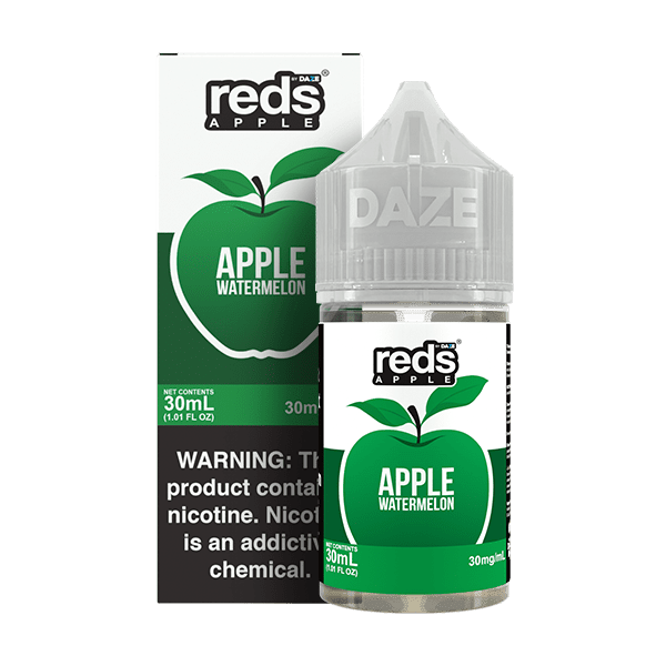 Red's Apple E-Juice by 7 Daze Salt - 30mL — Apple Watermelon