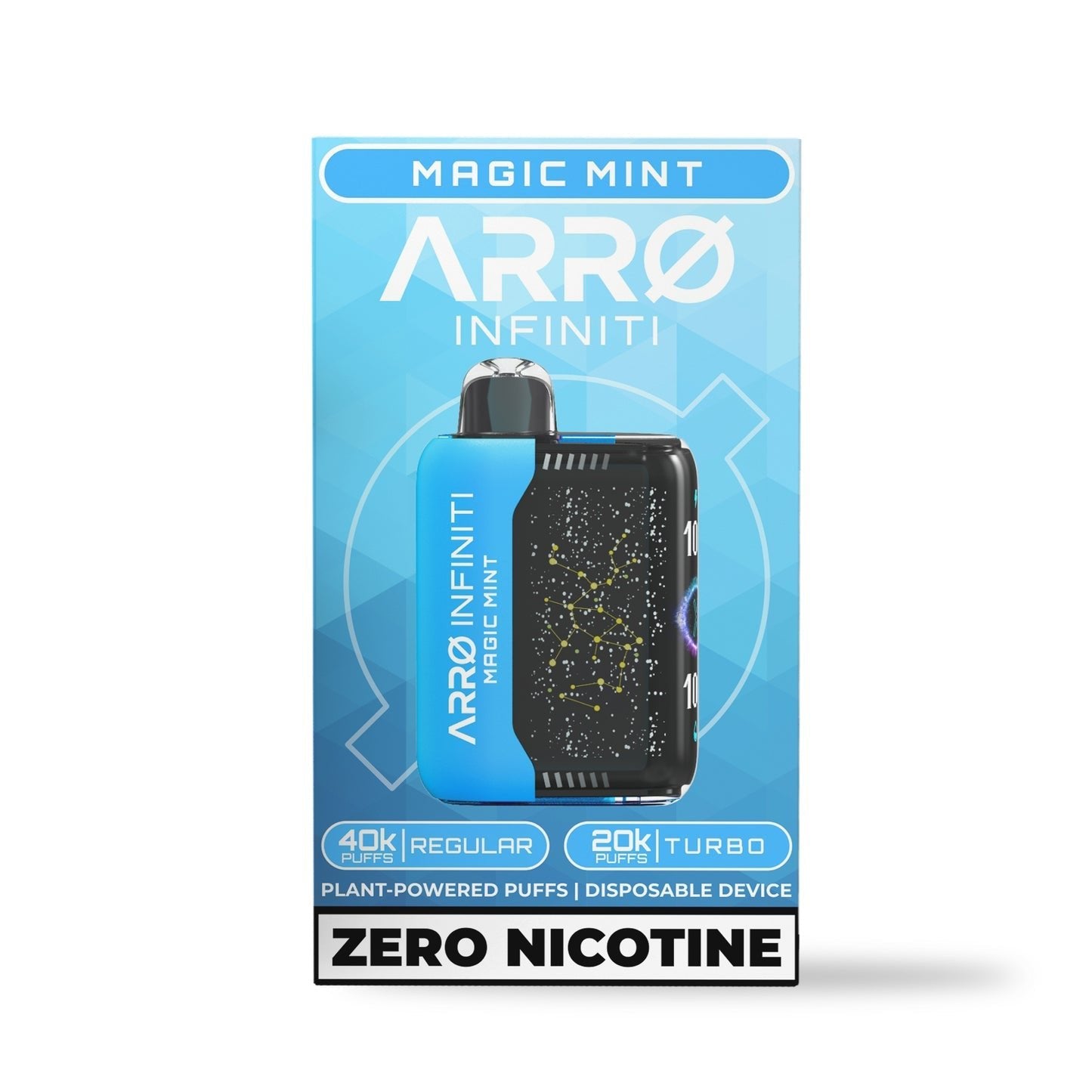 ARRO Infinity 40K Disposable | 0% Nicotine — Magic Mint