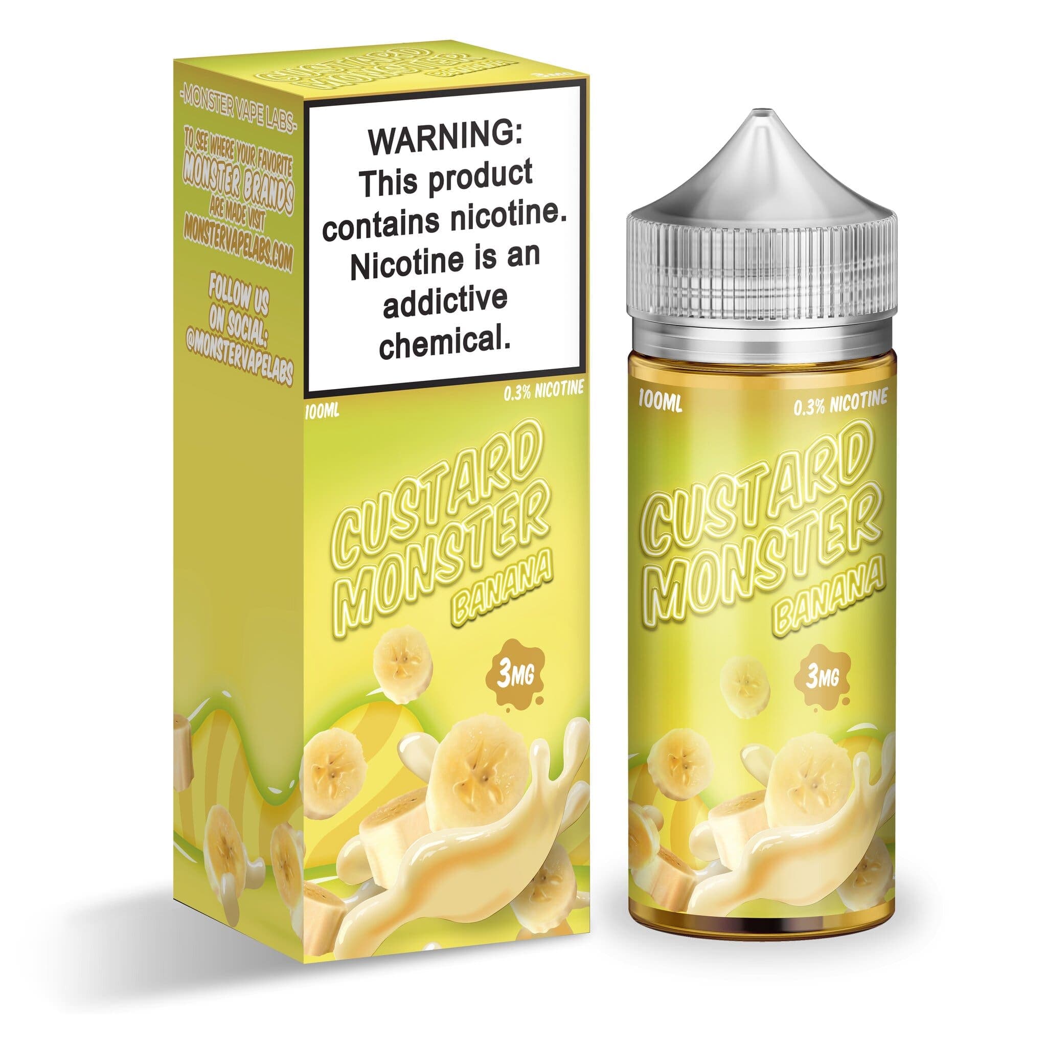 Custard Monster - 100mL — Banana