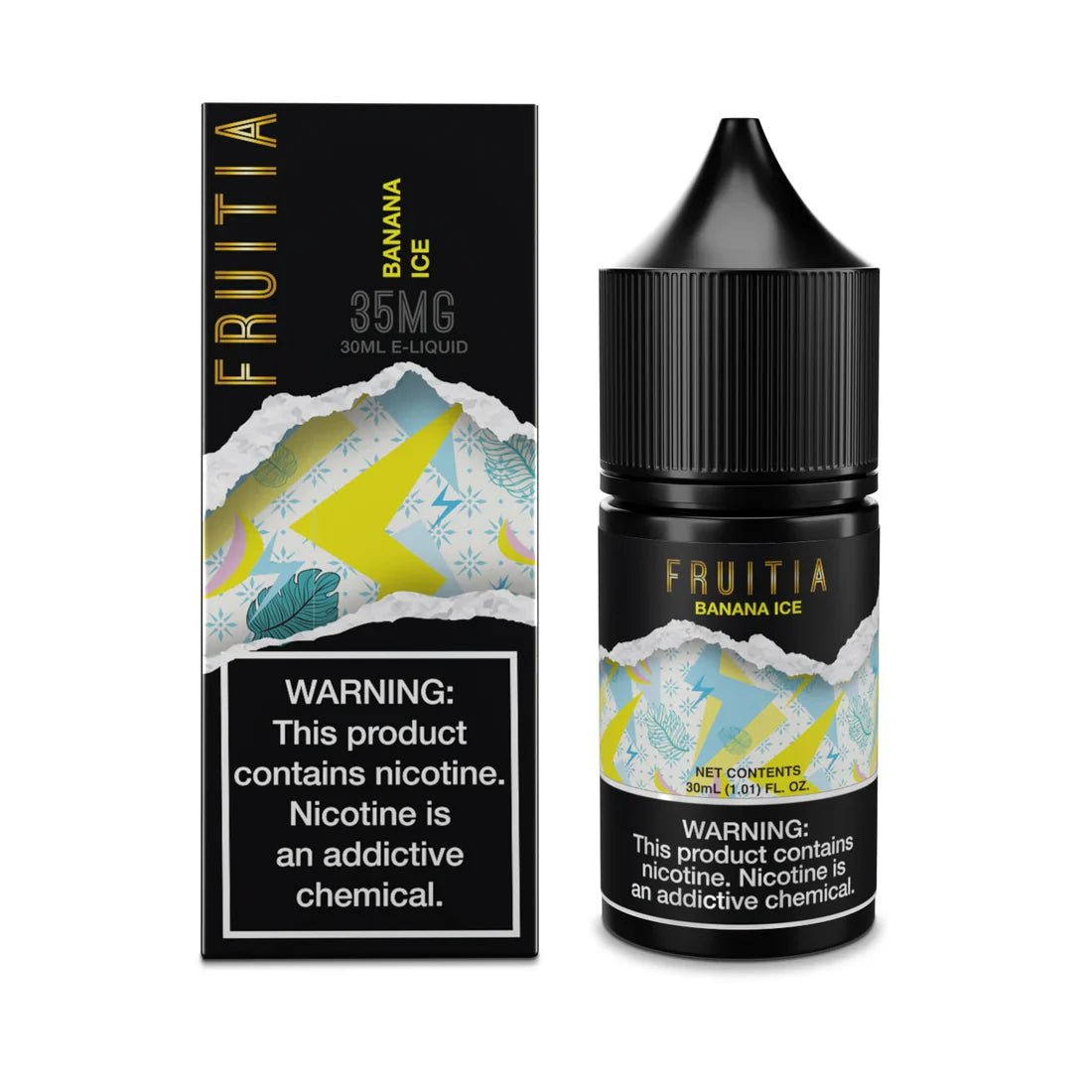 Fruitia Salt - 30mL — Banana ICE