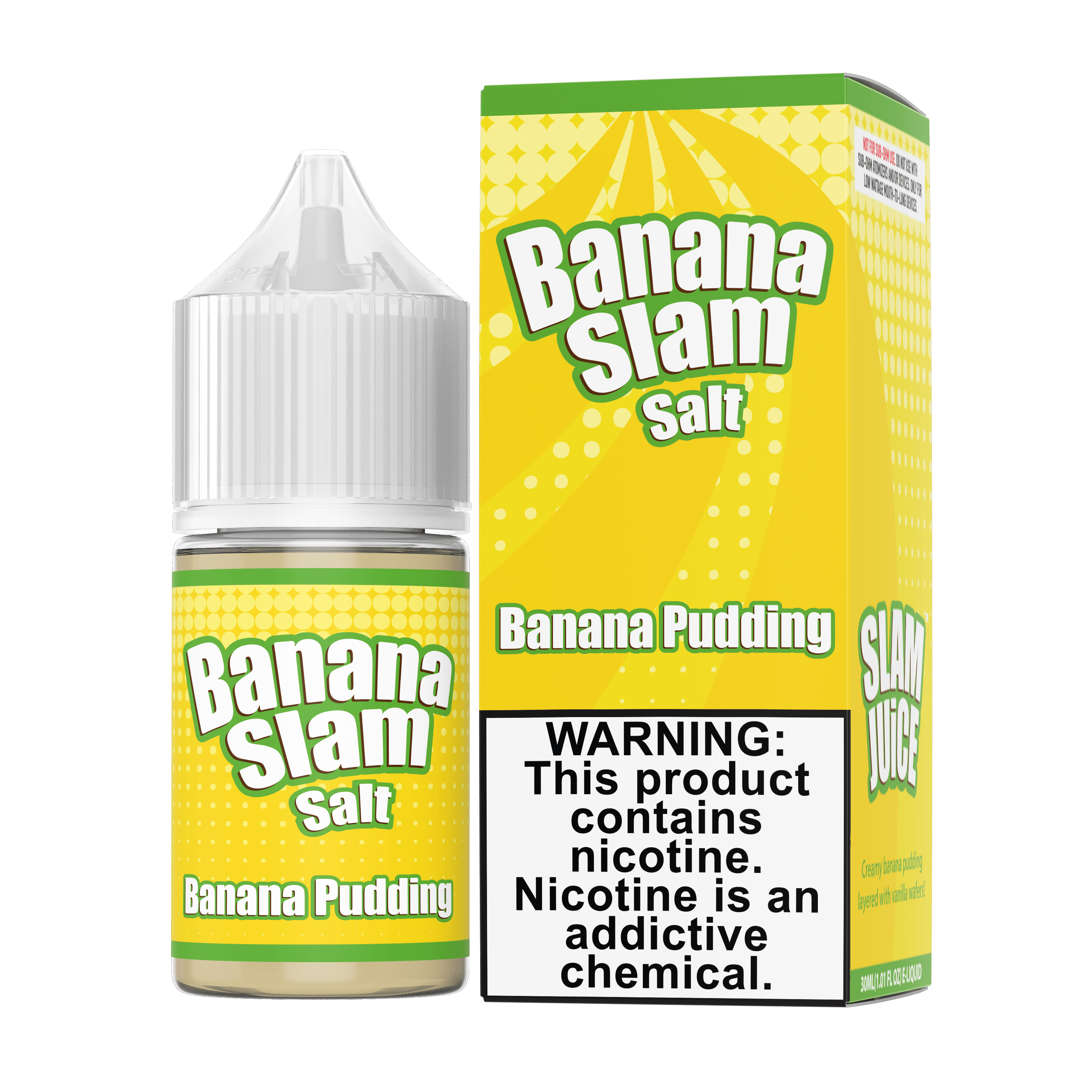 Slam Juice Salt - 30mL — Banana Slam
