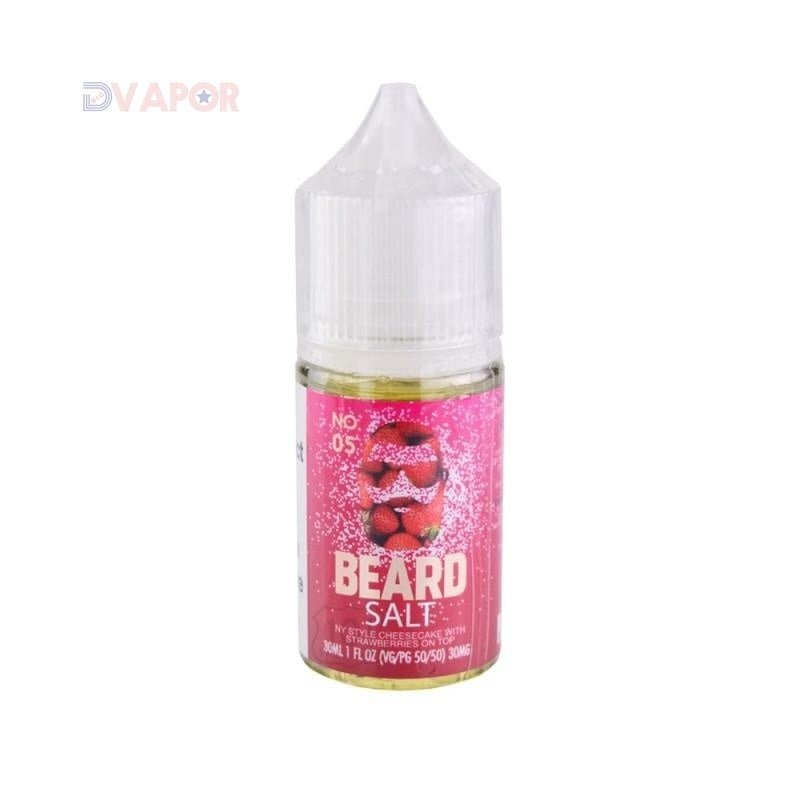 Beard Salts - 30mL — No. 05 NY Style Cheesecake with Strawberries on Top