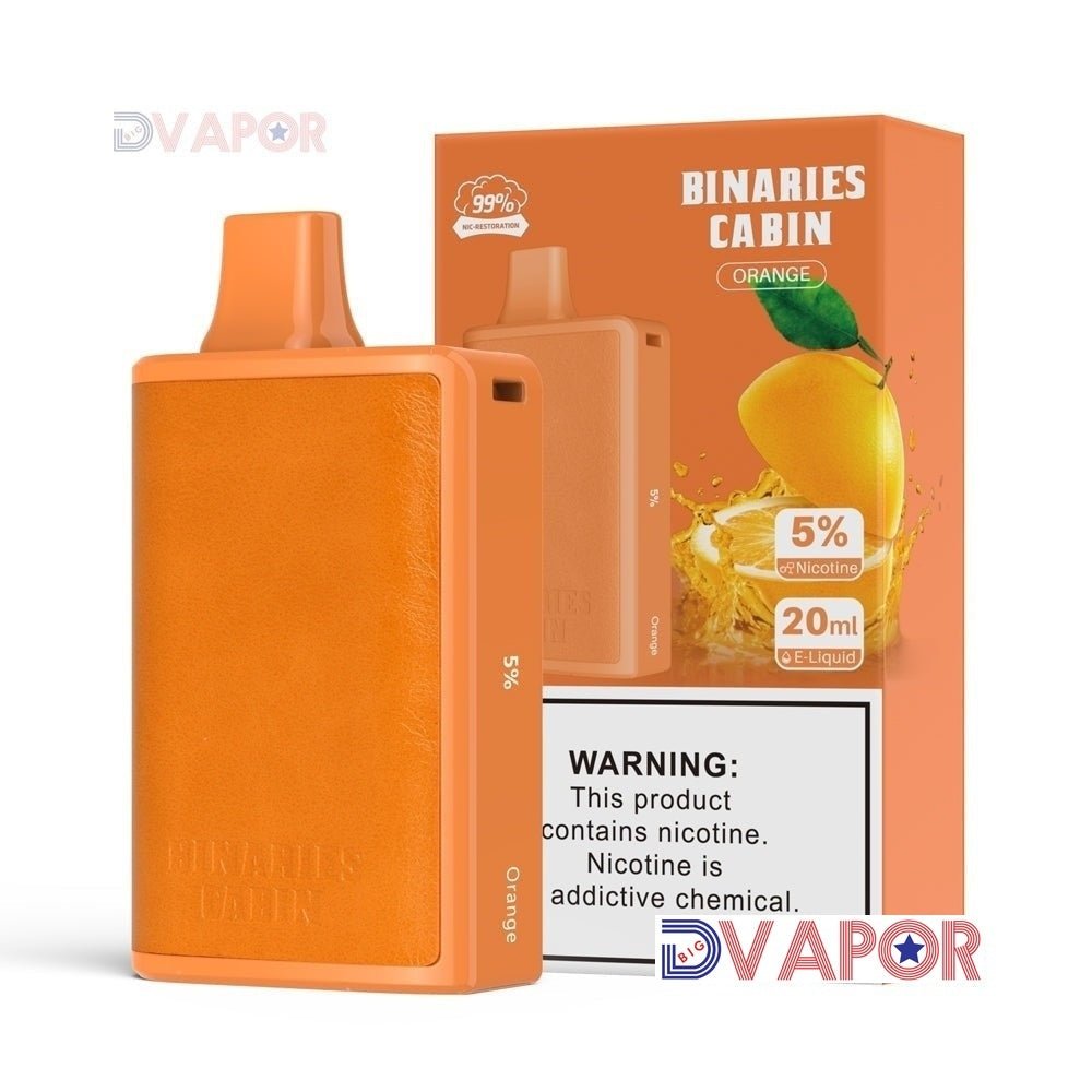 Binaries Cabin 10,000 Puff by Horizon Tech | 20ml — Orange