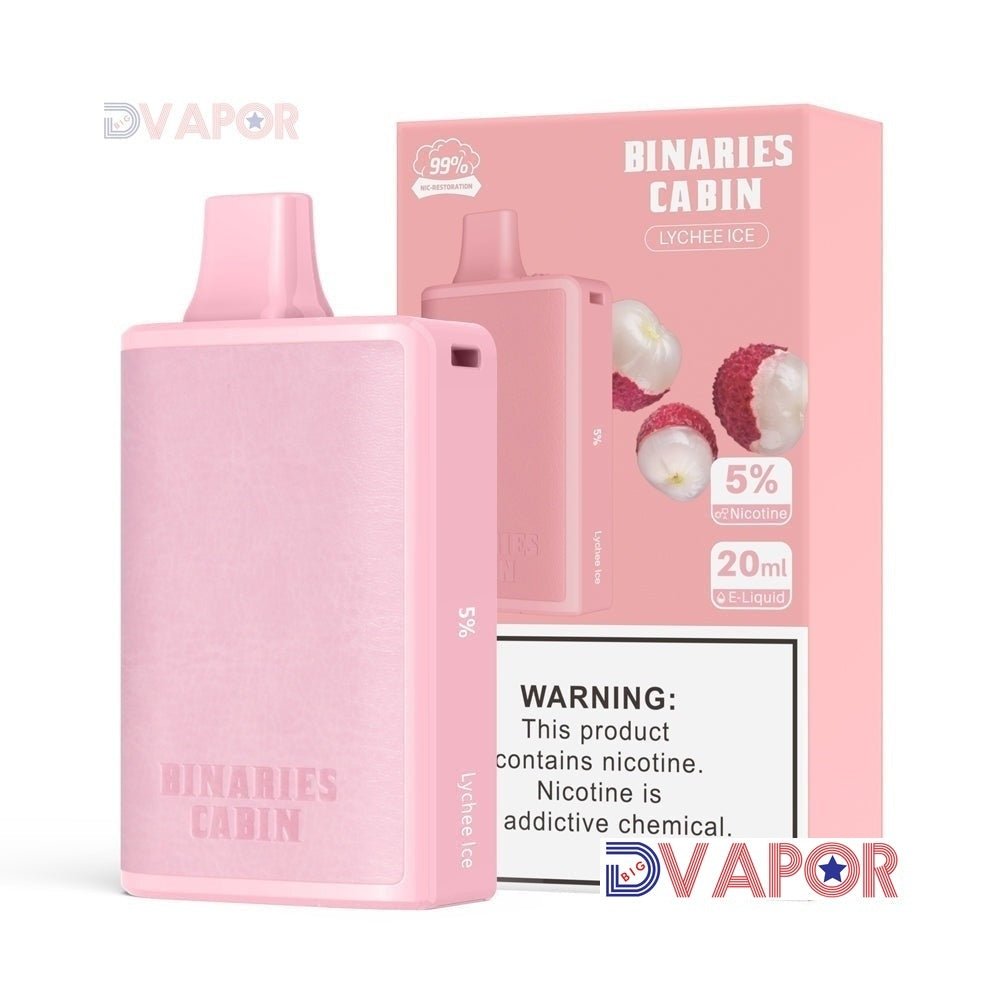 Binaries Cabin 10,000 Puff by Horizon Tech | 20ml — Lychee Ice