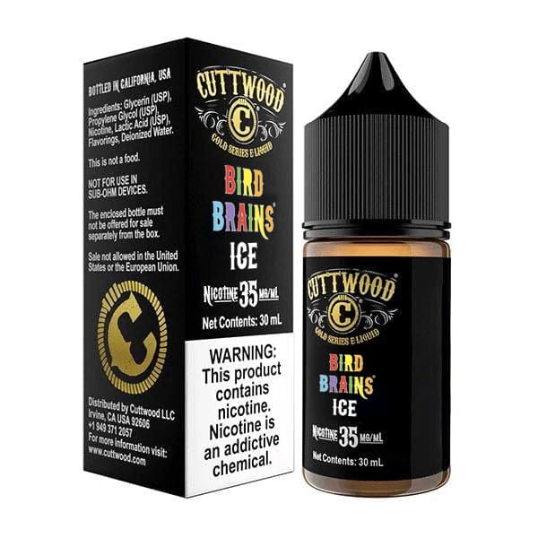 Cuttwood E-Liquids Salt - 30mL — Bird Brains ICE