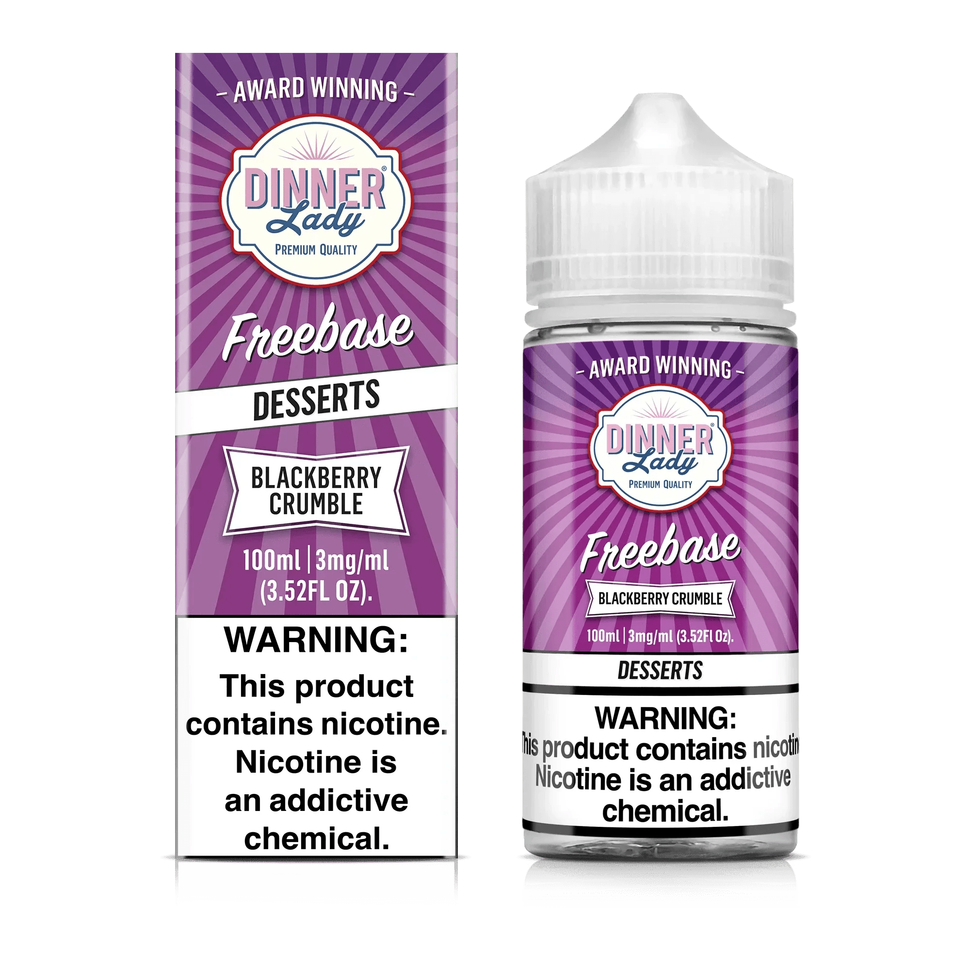 Dinner Lady - 100mL — Blackberry Crumble