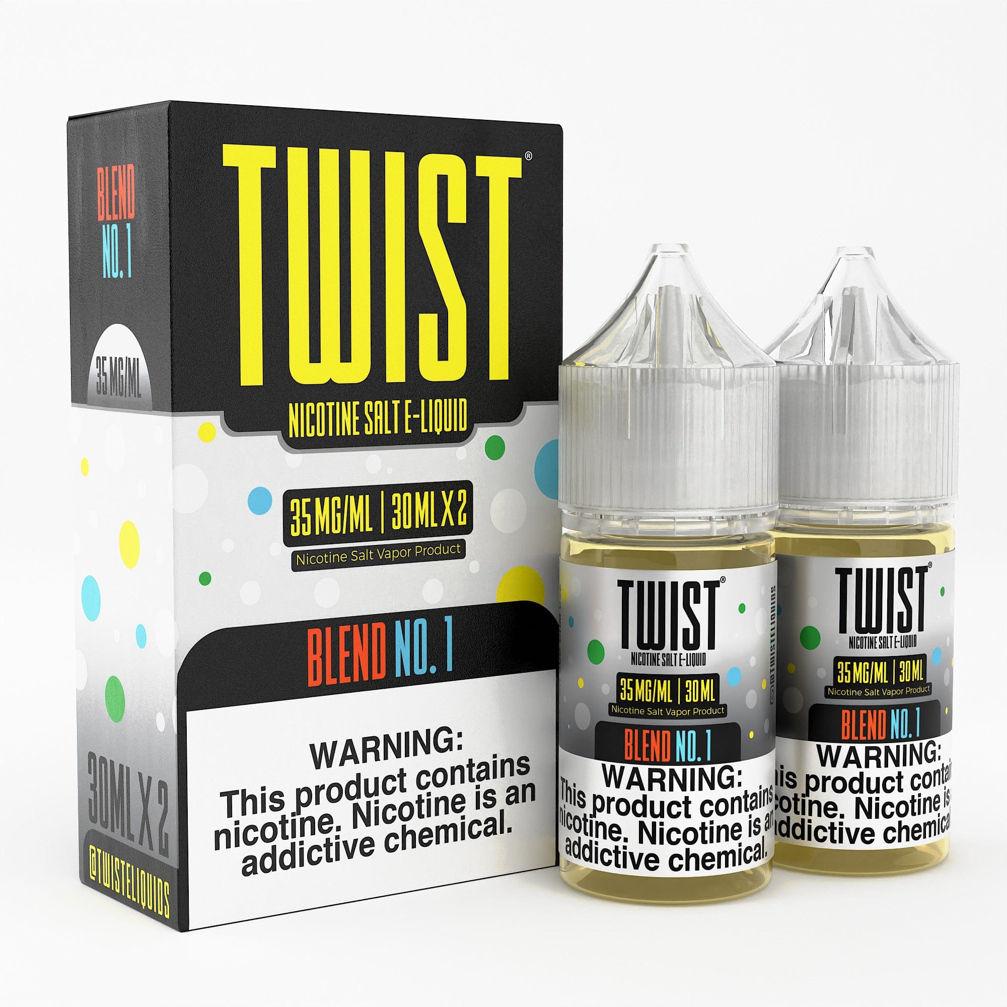 Twist E-Liquids Salt - 60ml (30ml 2-Pack) — Blend No. 1