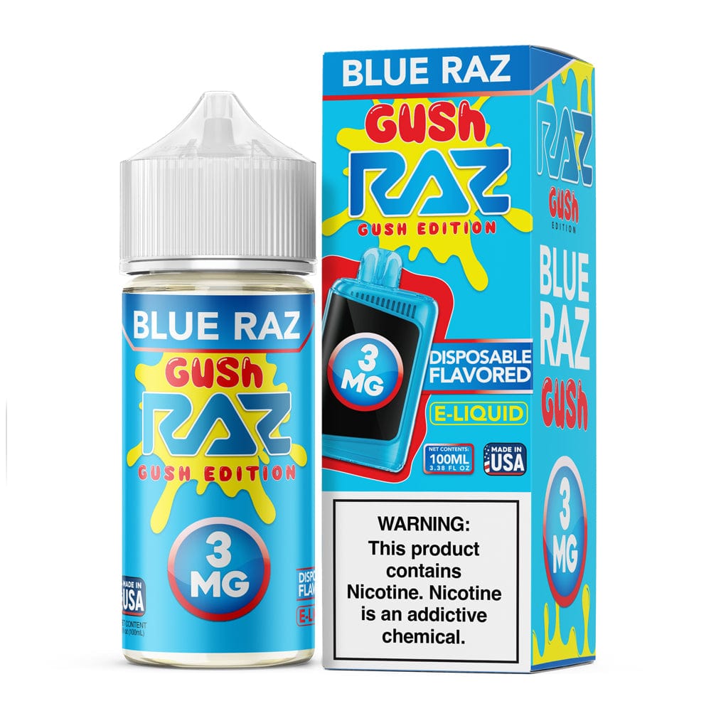 Pod Juice x Raz E-Liquid - 100mL — Blue Raz GUSH