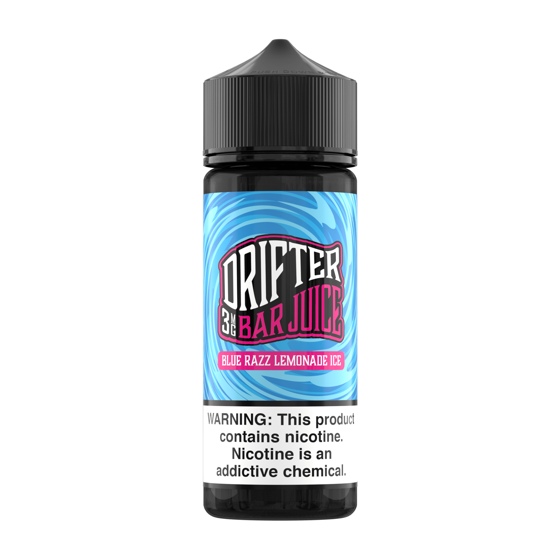 Drifter E-Liquid - 120mL — Blue Razz Lemonade ICE