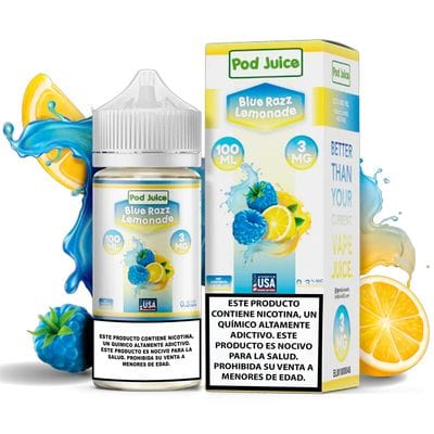 Pod Juice - 100mL — Blue Razz Lemonade