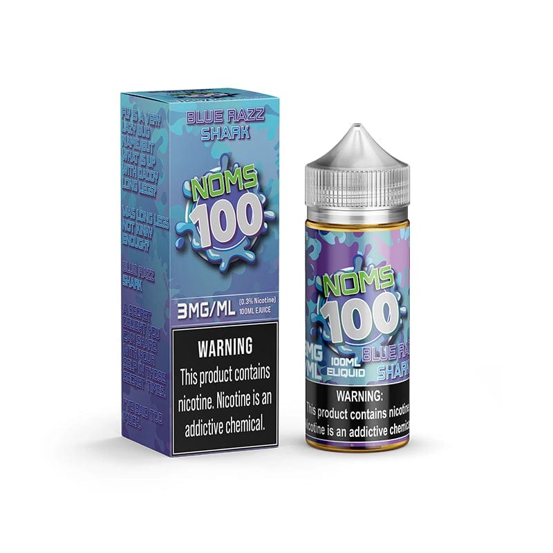 NOMS 100 - 100mL — Blue Razz Shark