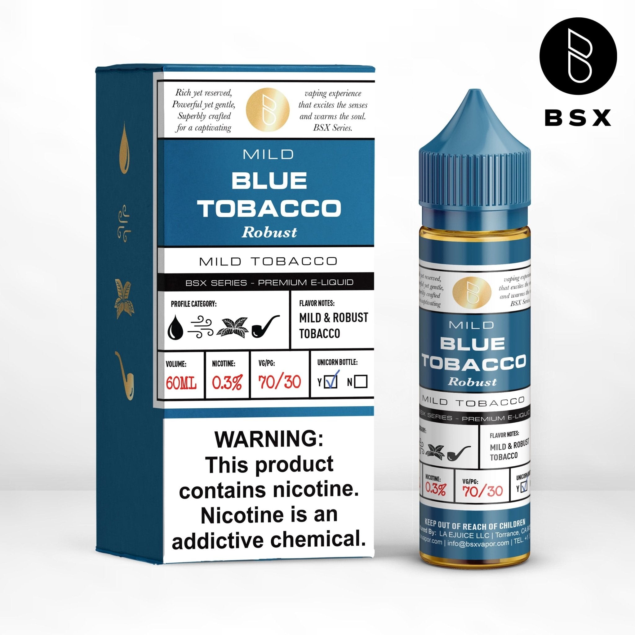 BSX Series - 60mL — Blue Tobacco