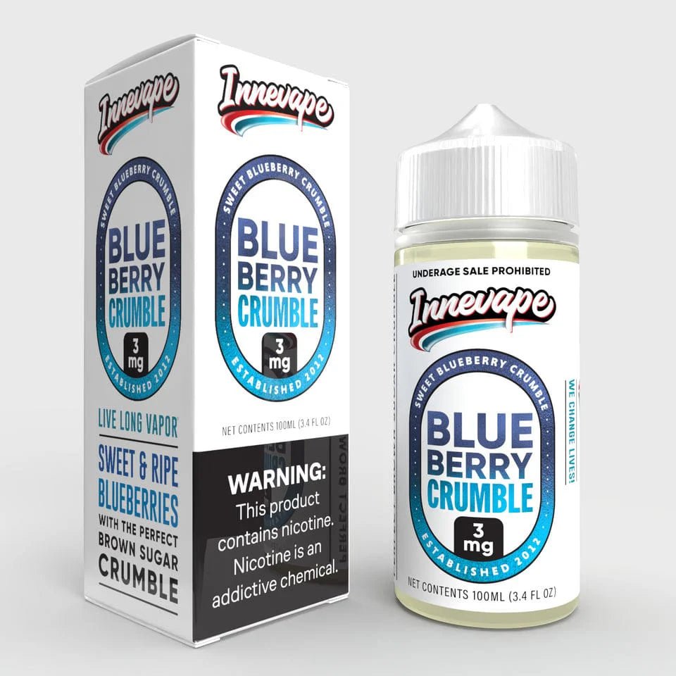 Innevape E-Liquids - 100mL — Blueberry Crumble
