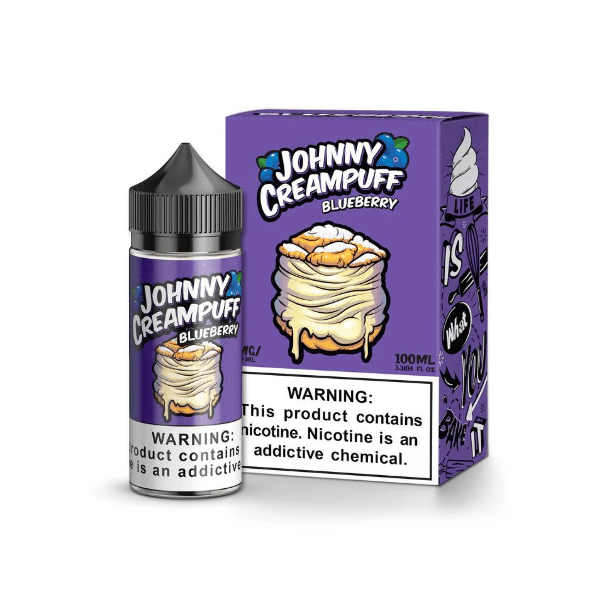 Johnny Creampuff - 100mL — Blueberry