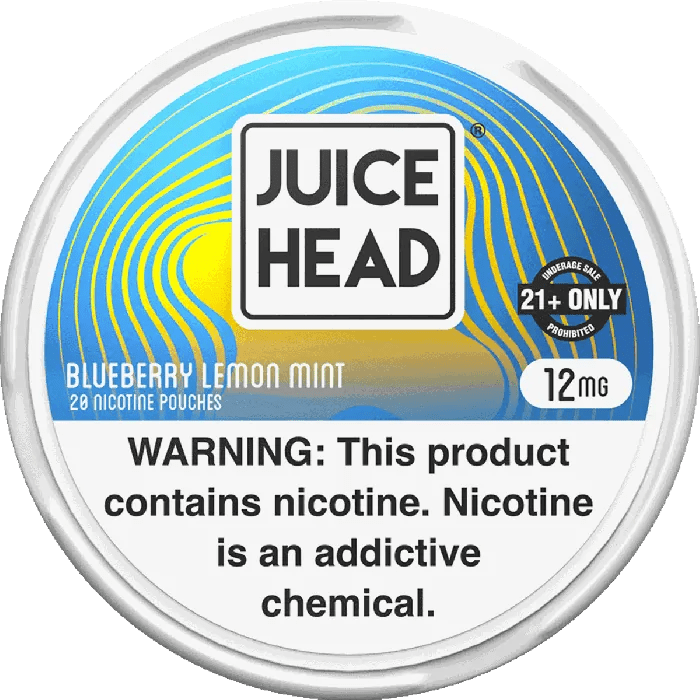 Blueberry Lemon Mint - Juice Head Nicotine Pouches - 20ct — 12mg
