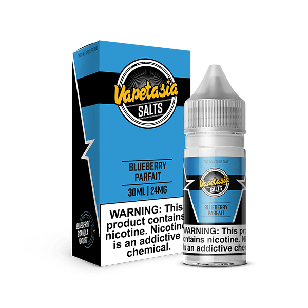 Vapetasia Salt - 30mL — Blueberry Parfait