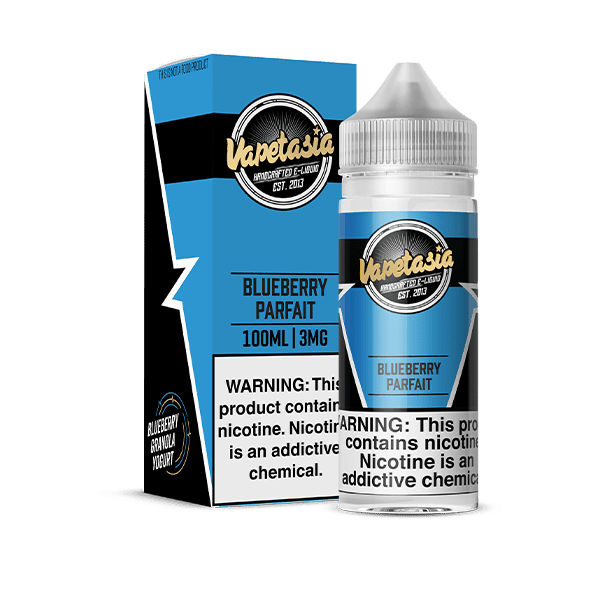 Vapetasia - 100mL — Blueberry Parfait