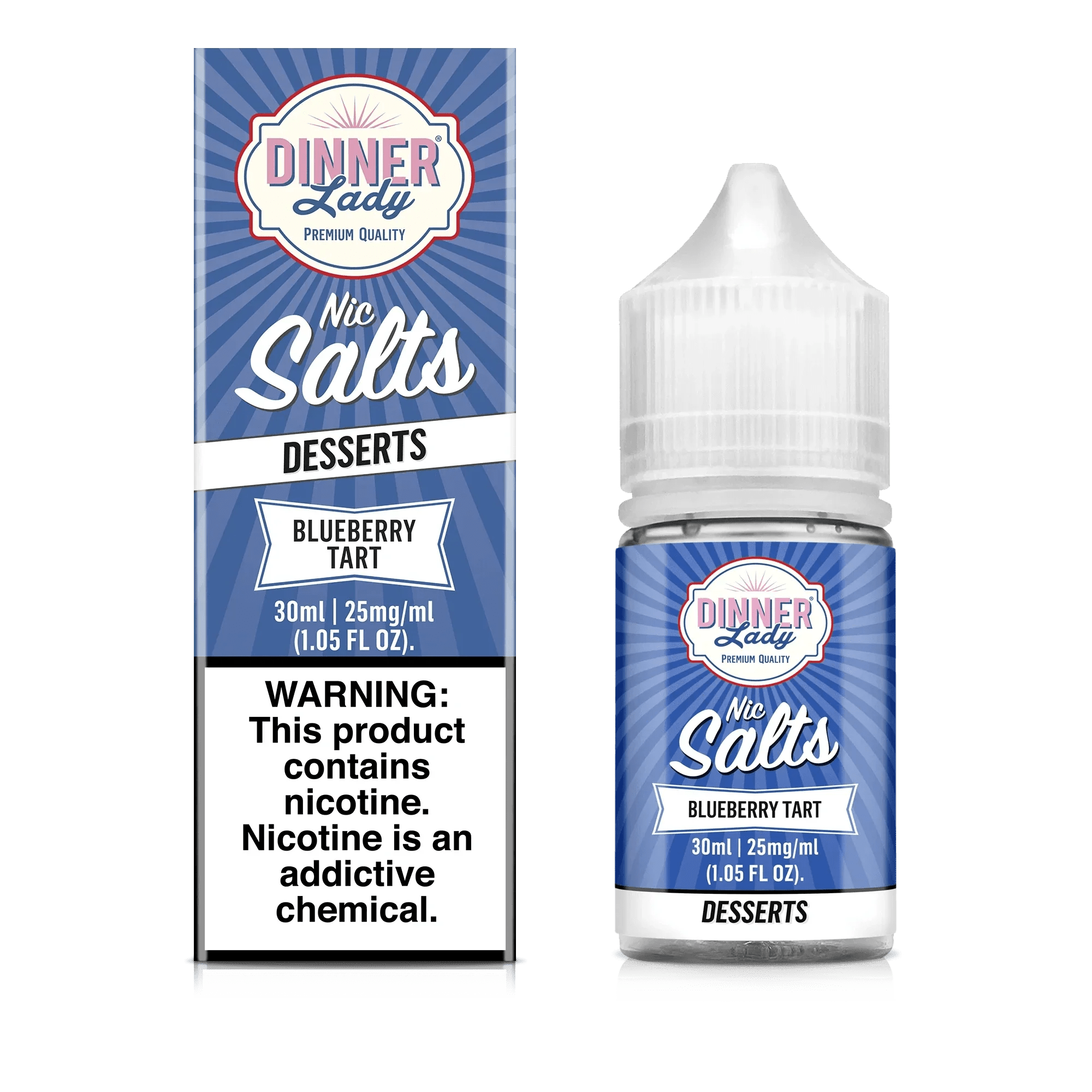 Dinner Lady Salt - 30mL — Blueberry Tart