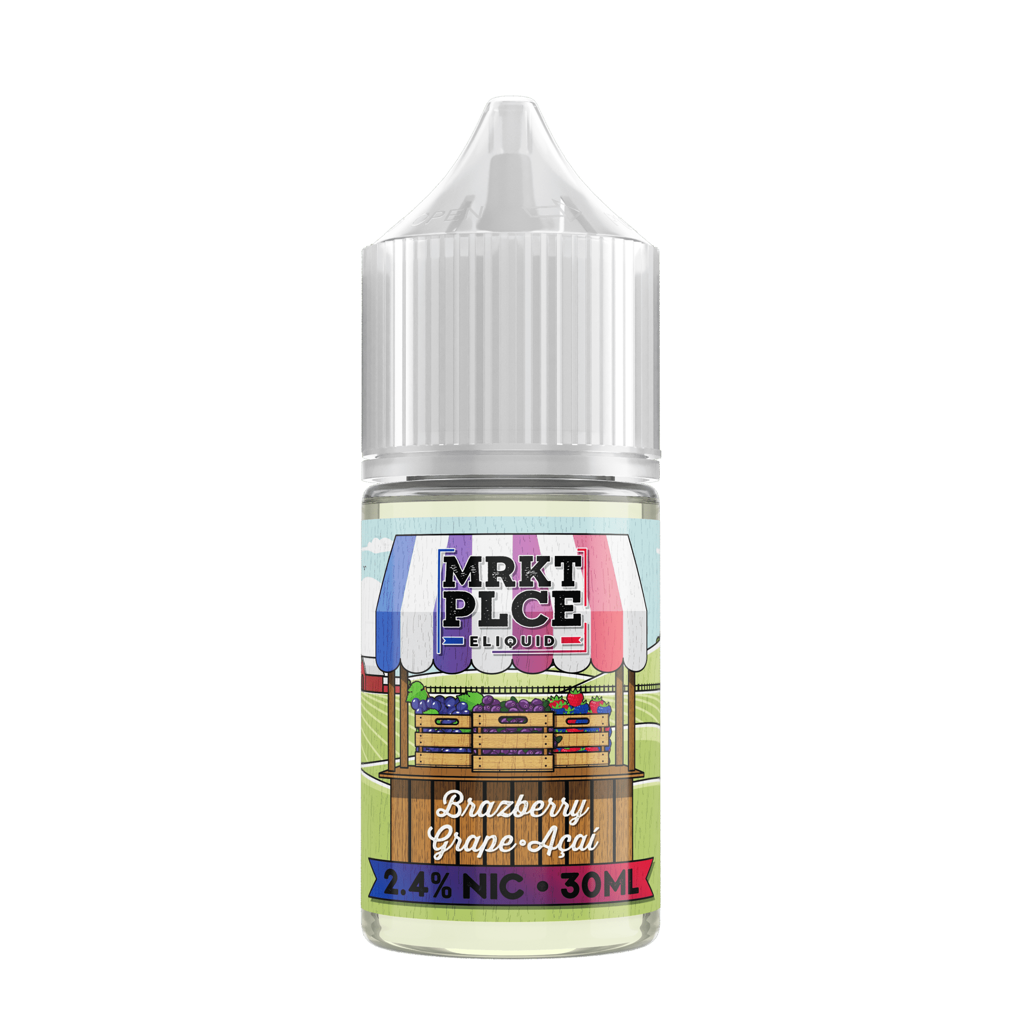 MRKT PLCE Salt - 30mL — Brazberry Grape Acai
