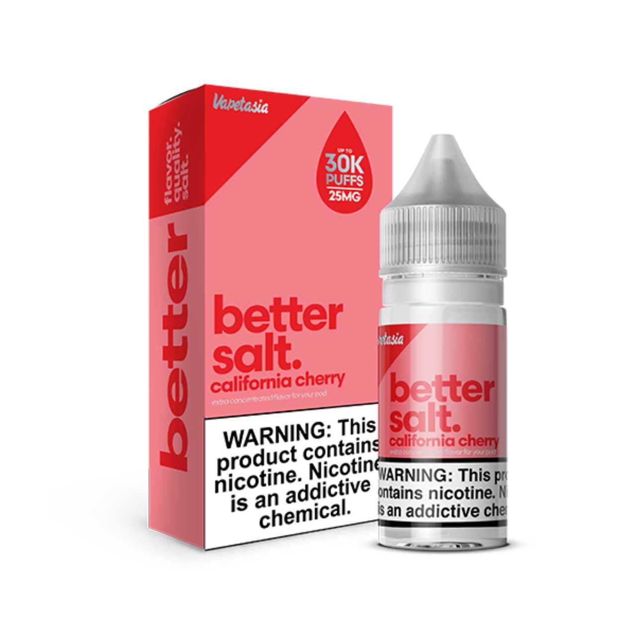 Better Salt by Vapetasia - 30mL — California Cherry
