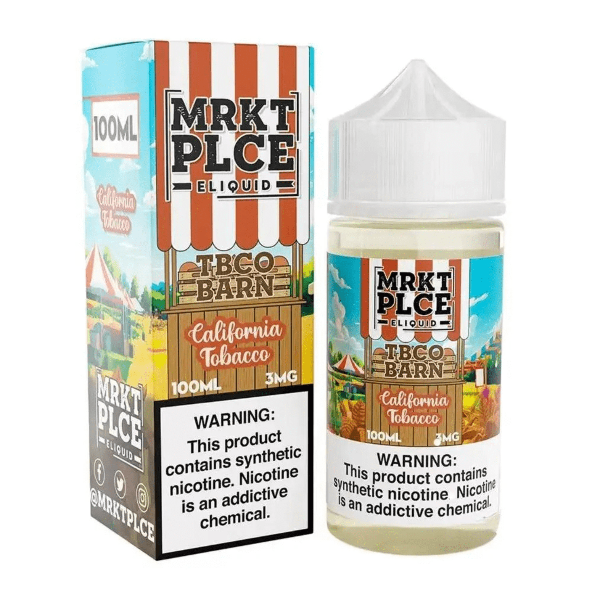 MRKT PLCE - 100mL — California Tobacco