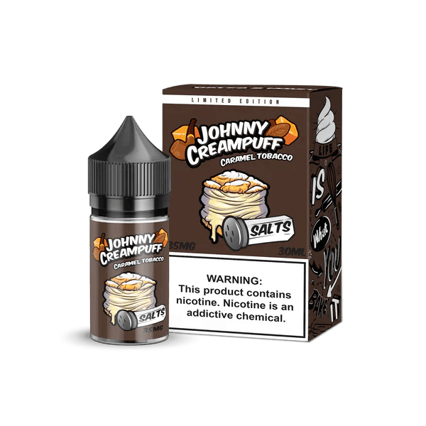 Johnny Creampuff Salt - 30mL — Caramel Tobacco