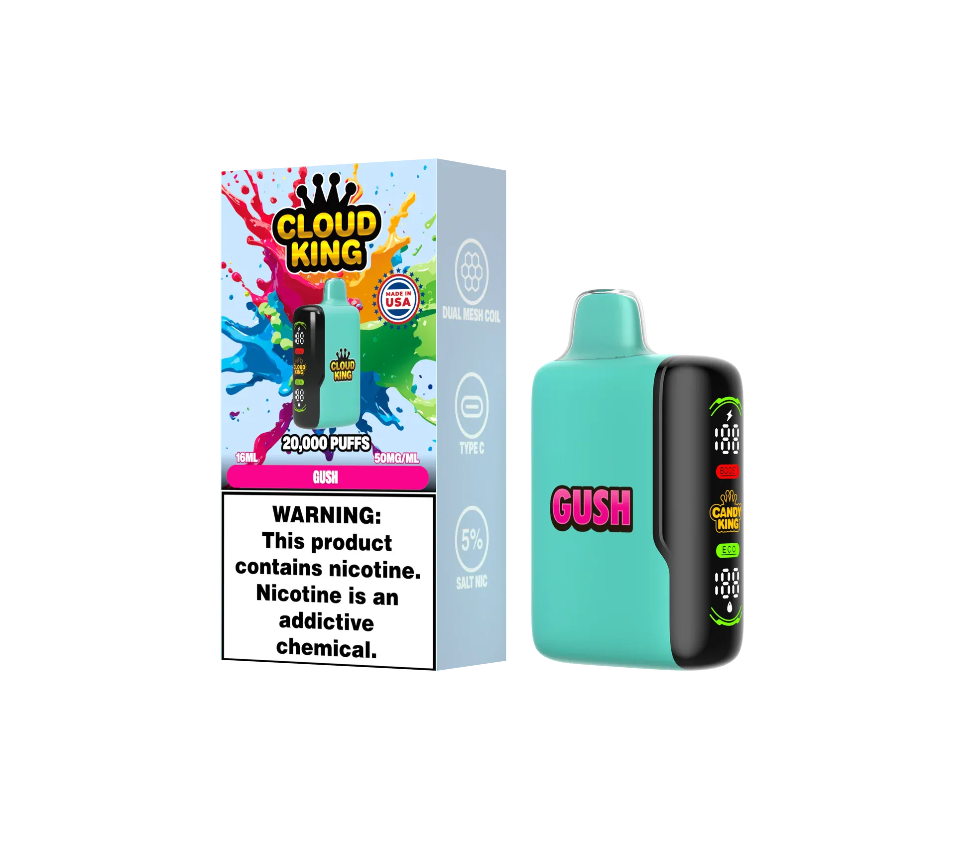 Cloud King CK20000 Disposable — Gush