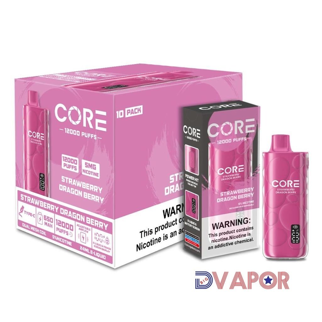Core 12K Disposable — Strawberry Dragon Berry