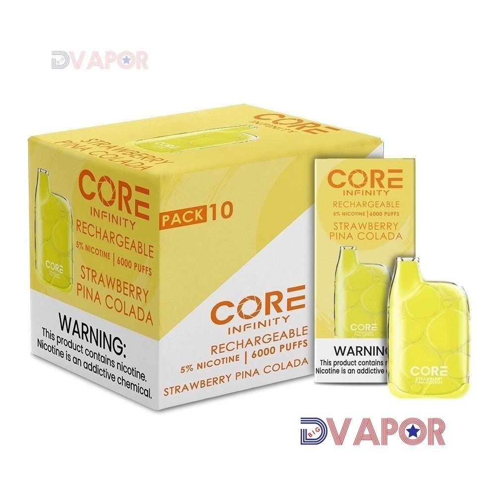 Core Infinity CR6000 Disposable | 6000 Puff — Strawberry Pina Colada