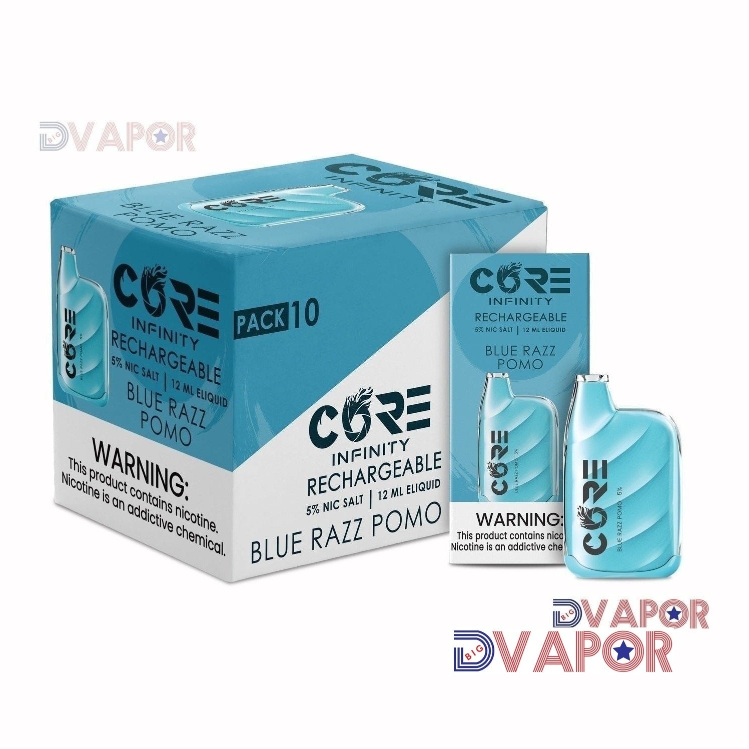 Core Infinity CR6000 Disposable | 6000 Puff — Blue Razz Pomegranate