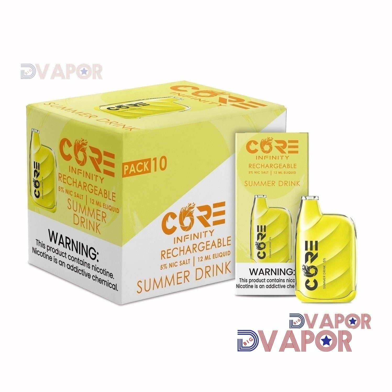 Core Infinity CR6000 Disposable | 6000 Puff — Summer Drink