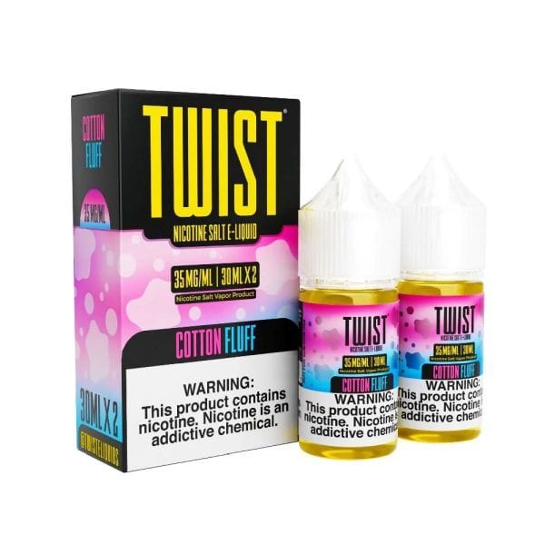 Twist E-Liquids Salt - 60ml (30ml 2-Pack) — Cotton Fluff