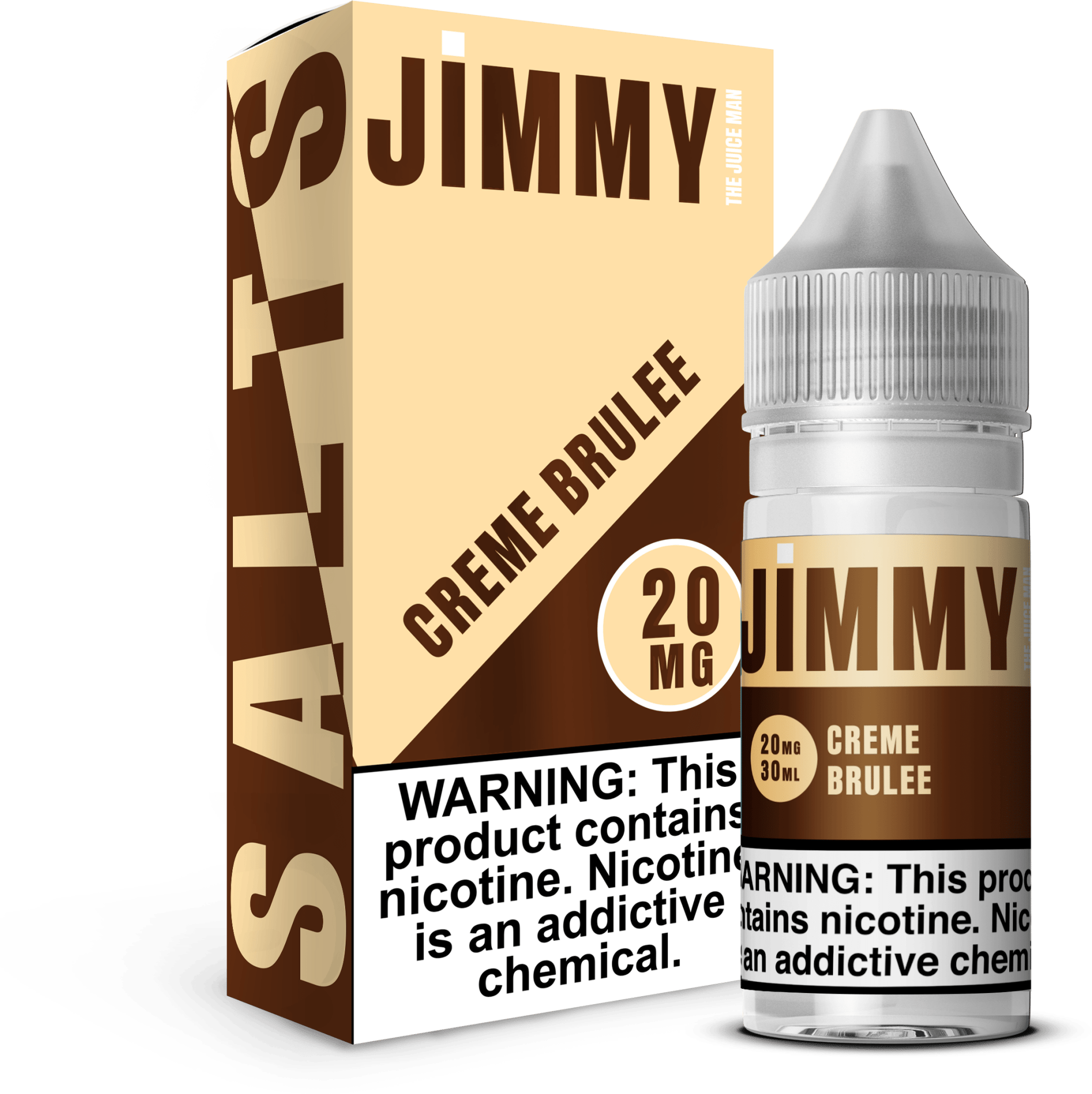 Jimmy The Juice Man Salt - 30mL — Creme Brulee