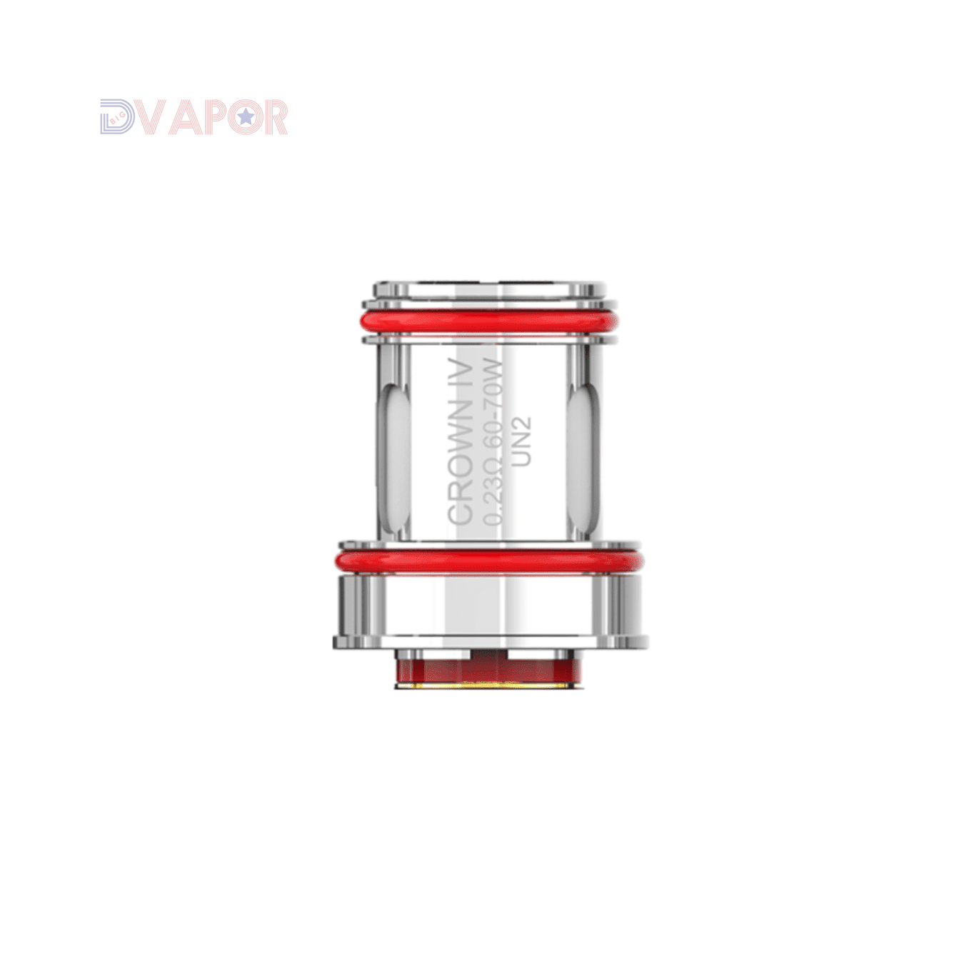 Crown IV (Crown 4) Replacement Coils (4 Pack) — 0.2 Ohm