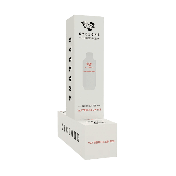 Cyclone Surge Nic Free 6000 Puff Refill Pods — Watermelon Ice