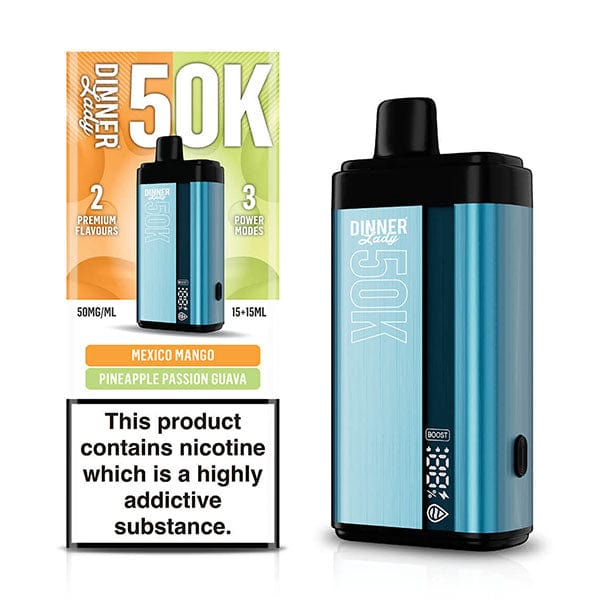 Dinner Lady 50K Puff Disposable — Mexican Mango x Pineapple Passion Guava