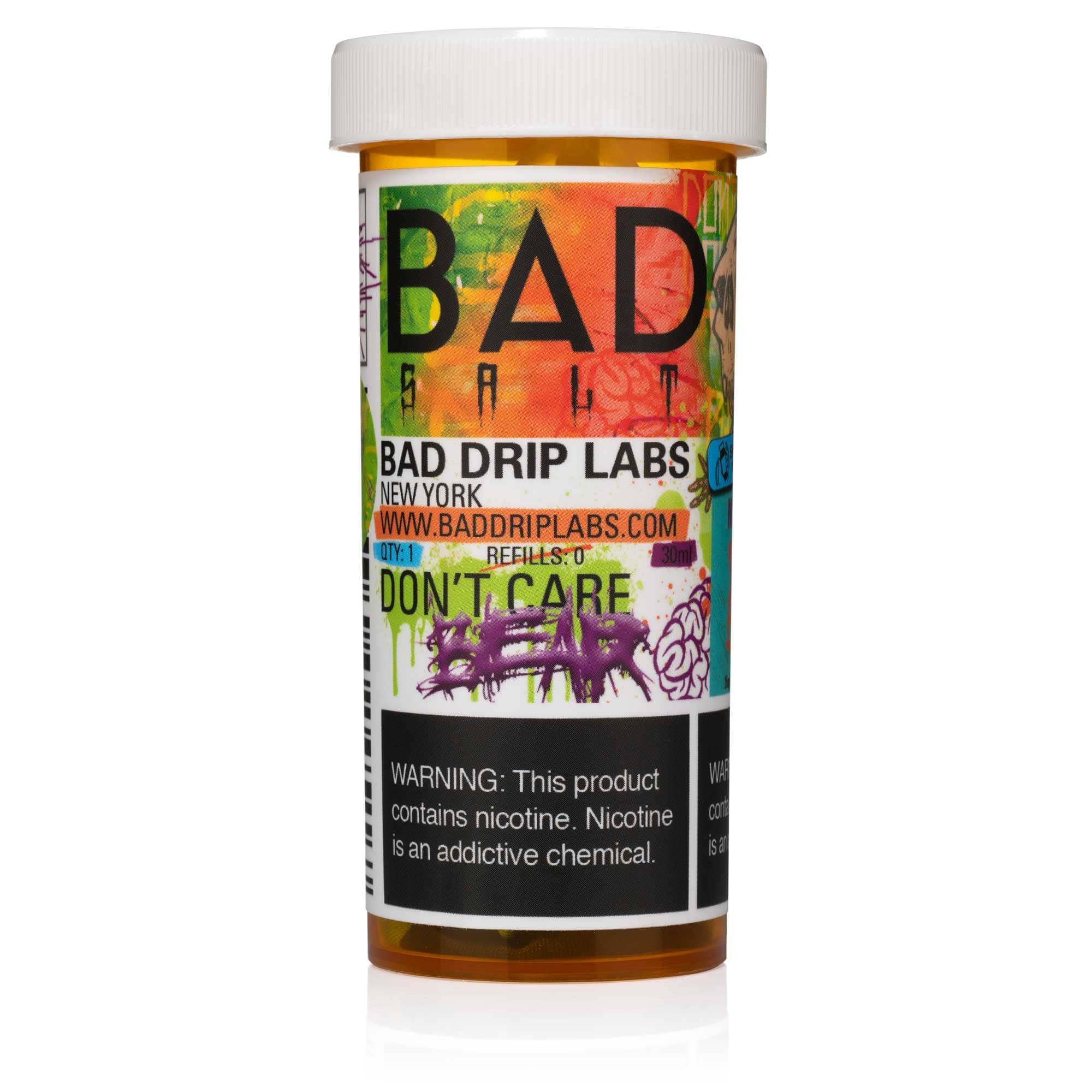 Bad Drip Labs Salt - 30mL — Don't Care Bear