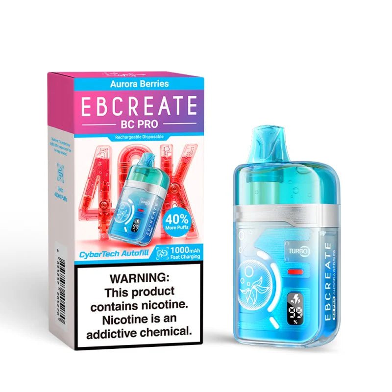 EBCREATE BC PRO 2026 | 40K Disposable — Aurora Berries