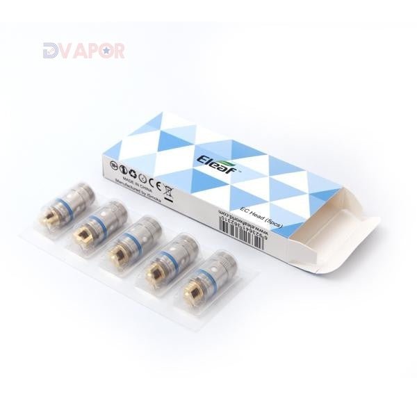 Eleaf EC Head Replacement Coils for iJust 2 / Melo Tanks (5 Pack) — 0.5 Ohm