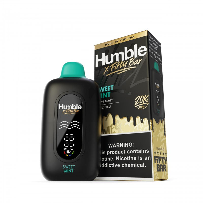 Fifty Bar 20K Disposable — Sweet Mint (Humble X Fifty Bar)