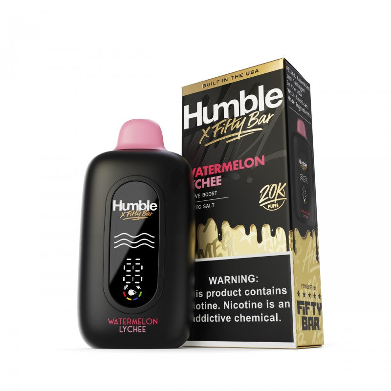 Fifty Bar 20K Disposable — Watermelon Lychee (Humble X Fifty Bar)