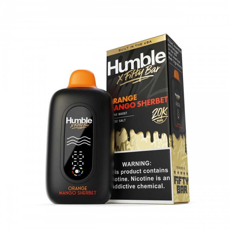 Fifty Bar 20K Disposable — Orange Mango Sherbet (Humble X Fifty Bar)